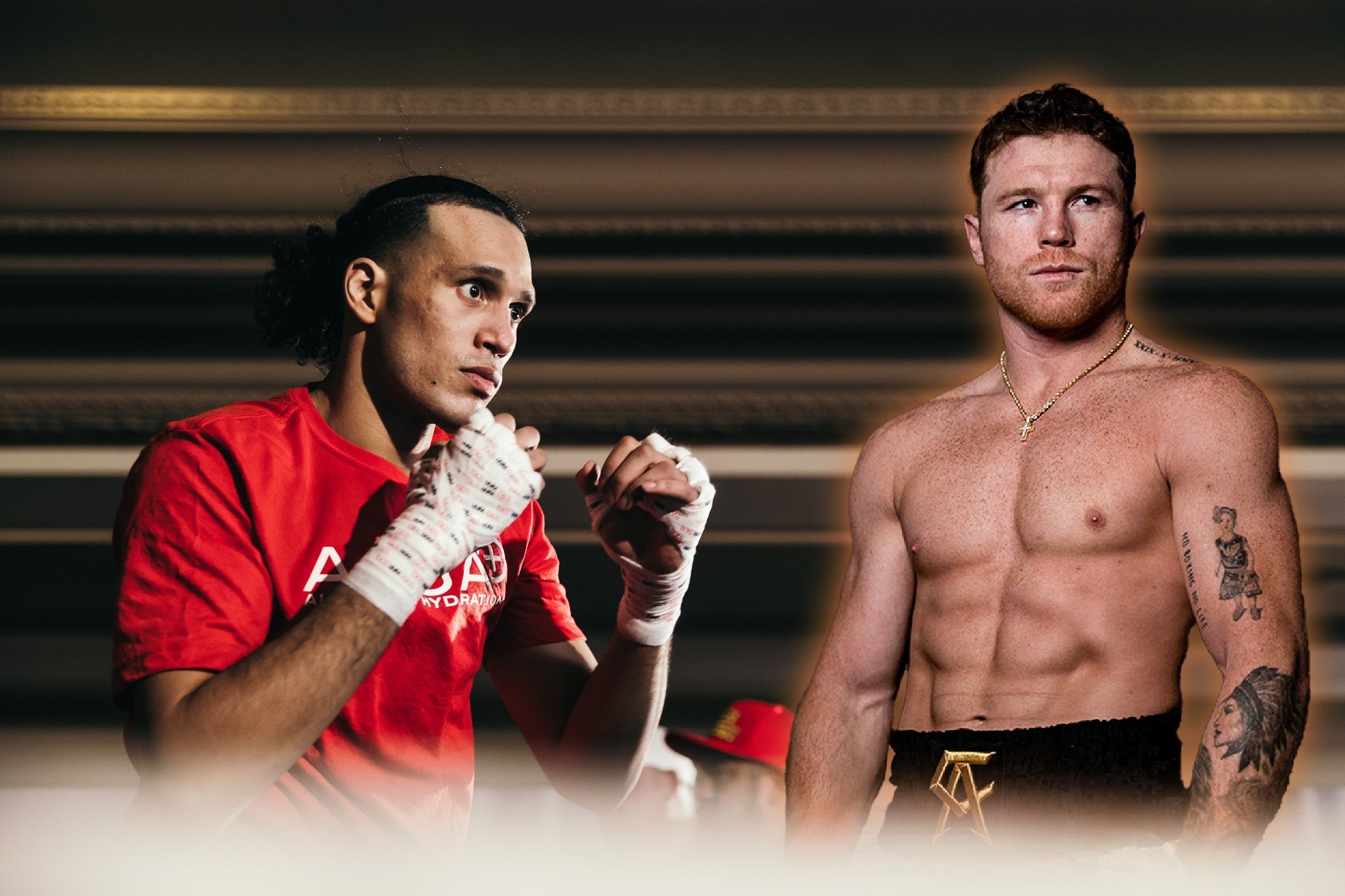 Canelo Álvarez gets a bold response from David Benavidez: “I ain’t backing down for nobody.”