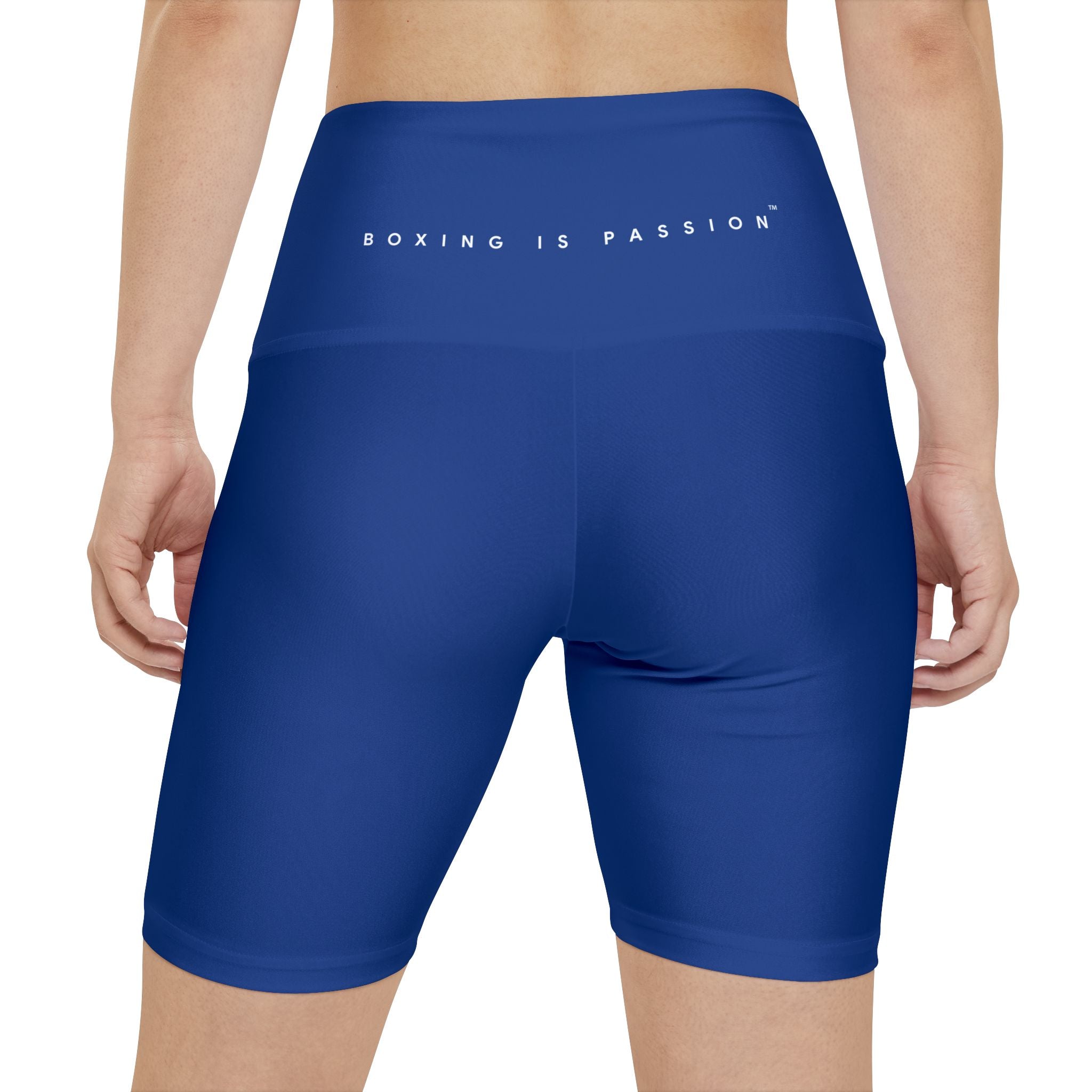 Boxing is Passion™ Dark Blue Women's Workout Shorts