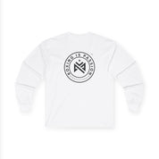 Boxing is Passion™ Unisex Ultra Cotton Long Sleeve Tee (minimalistic back)