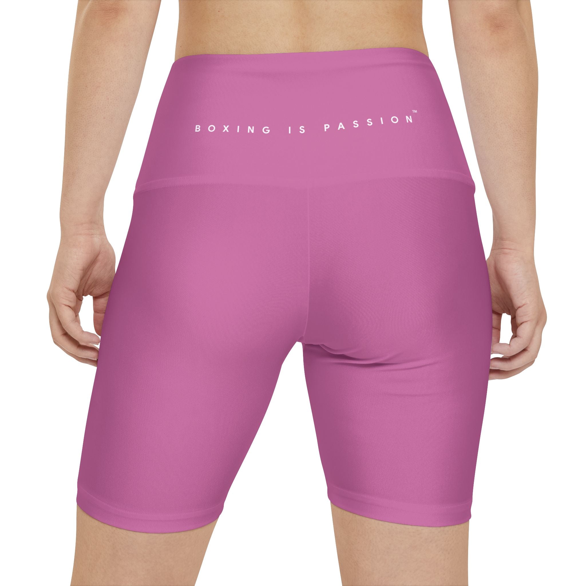 Boxing is Passion™ Light Pink Women's Workout Shorts