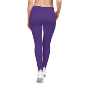 Boxing is Passion™ Purple Women's Casual Leggings