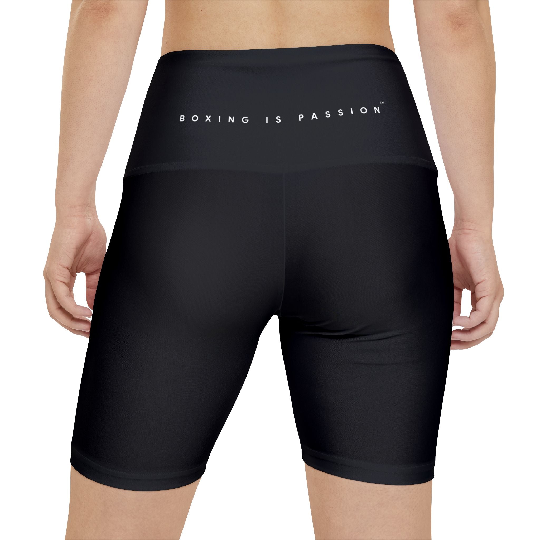 Boxing is Passion™ Black Women's Workout Shorts