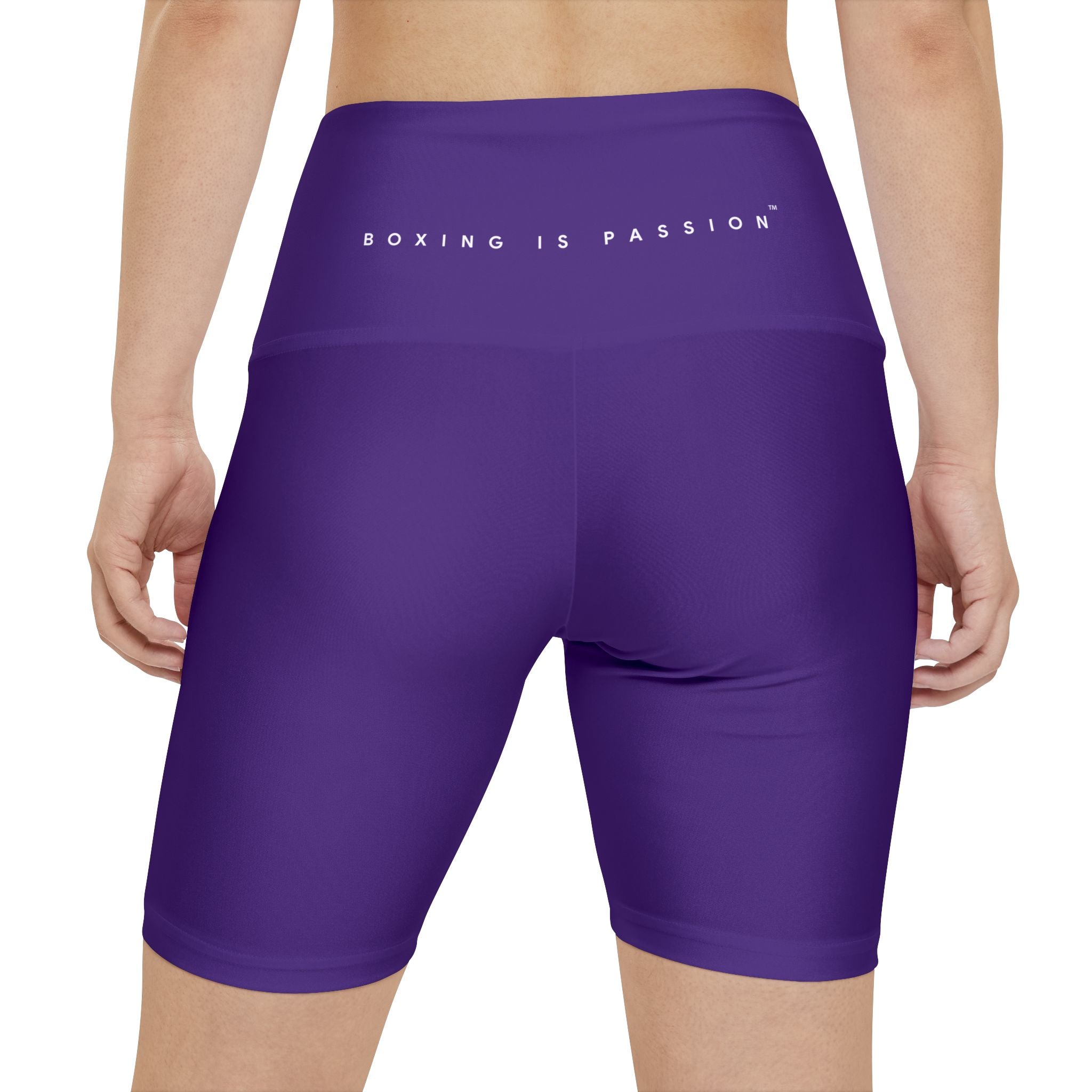 Boxing is Passion™ Purple Women's Workout Shorts