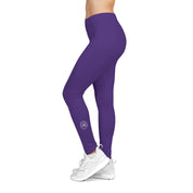 Boxing is Passion™ Purple Women's Casual Leggings