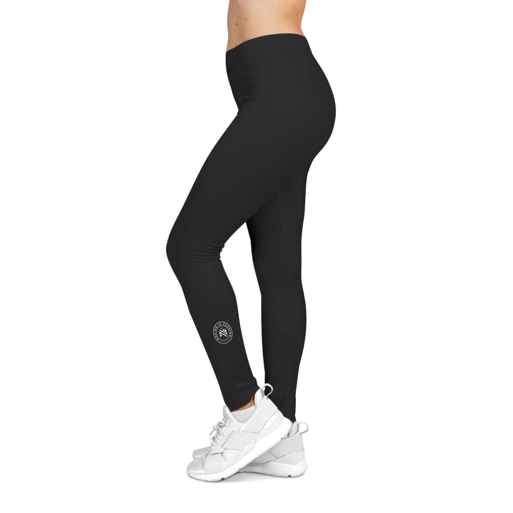 Boxing is Passion™ Black Women's Casual Leggings