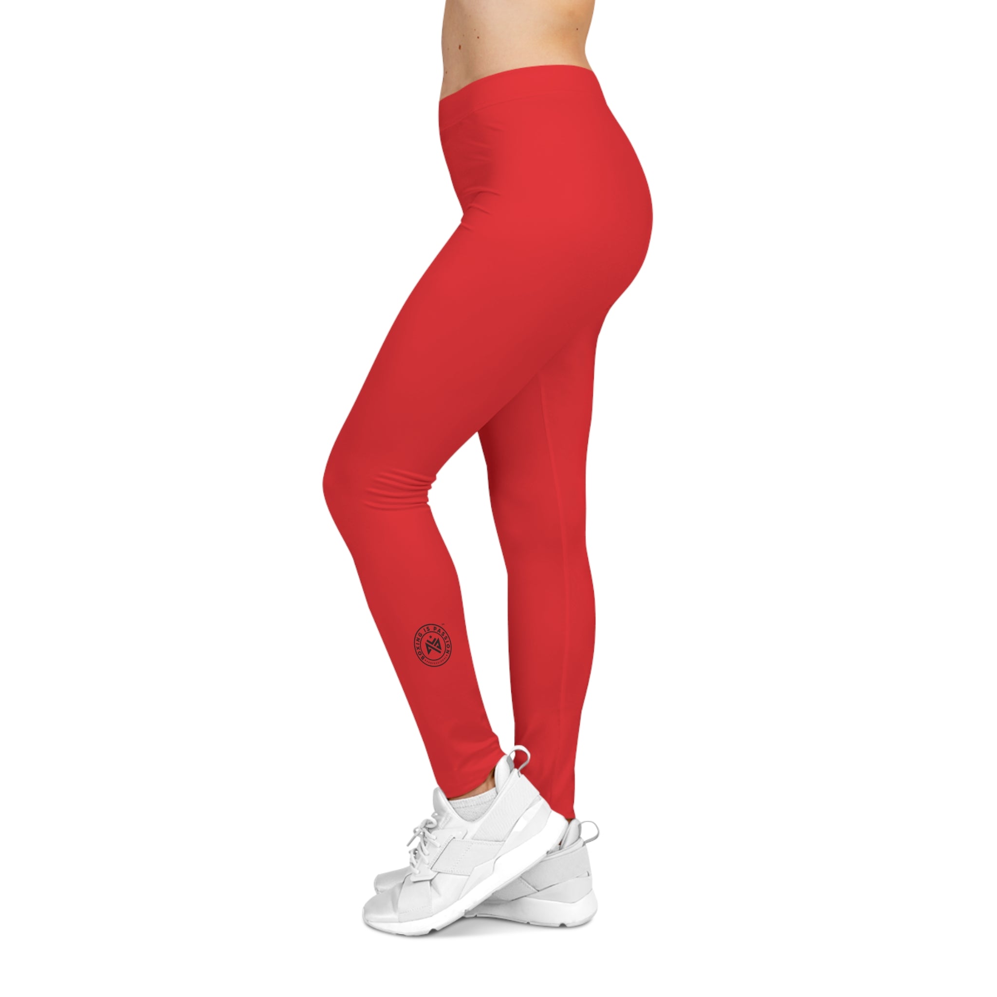 Boxing is Passion™ Red Women's Casual Leggings