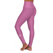 Boxing is Passion™ Light Pink High Waisted Yoga Leggings