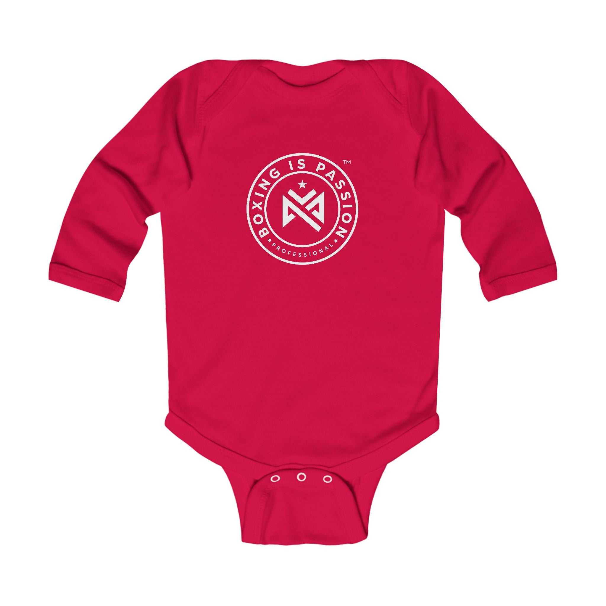 Boxing is Passion™ Infant Long Sleeve Bodysuit