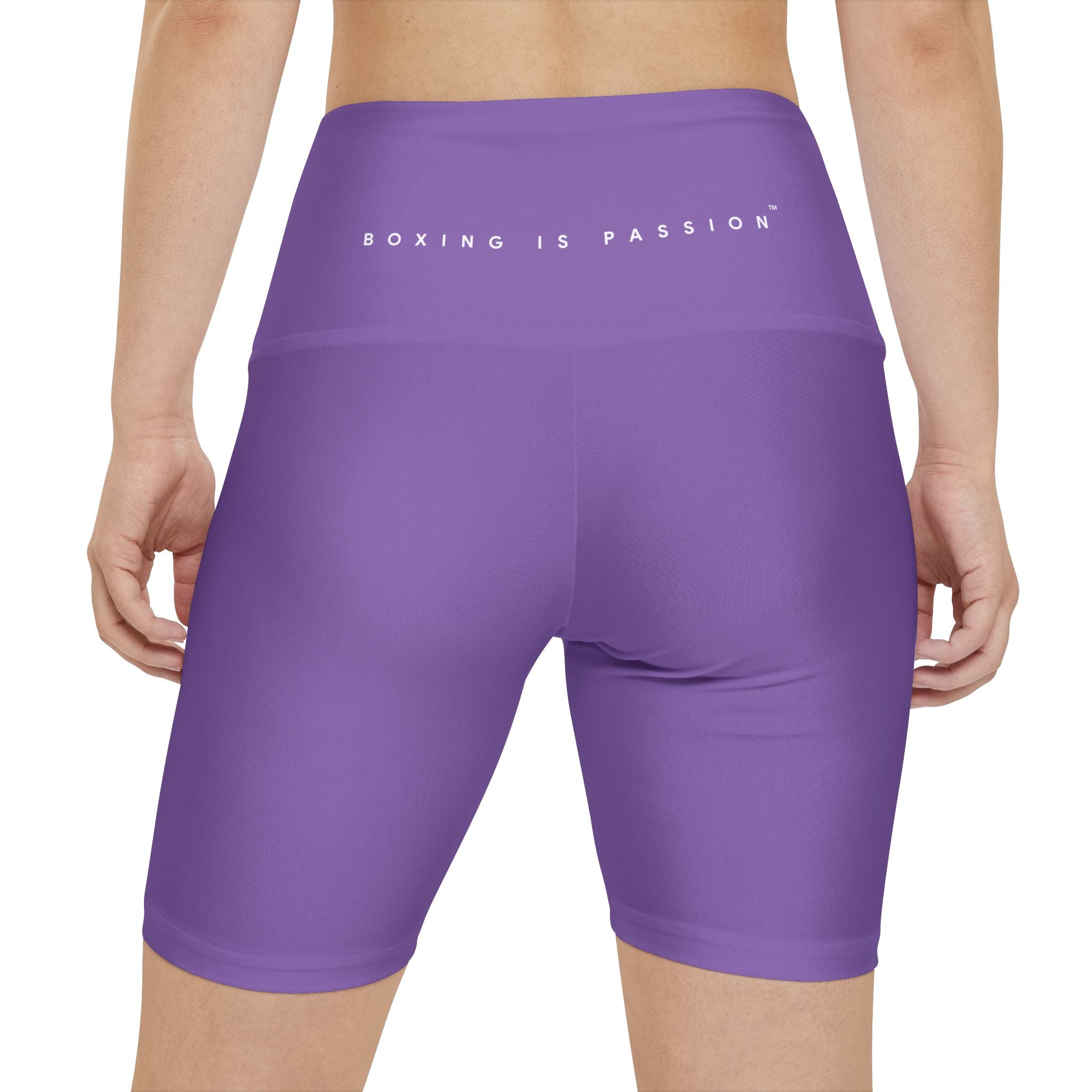 Boxing is Passion™ Light Purple Women's Workout Shorts