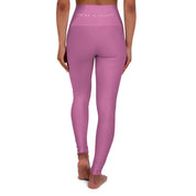 Boxing is Passion™ Light Pink High Waisted Yoga Leggings