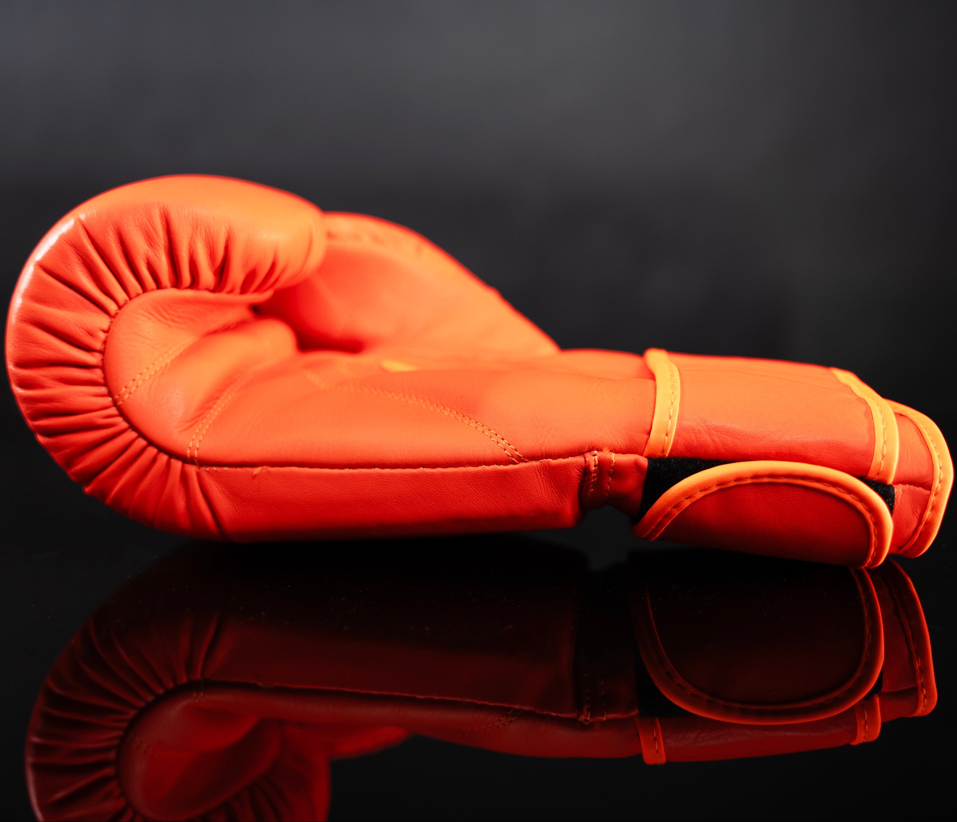 Boxing is Passion™ Velcro Neon Orange Training Boxing Gloves